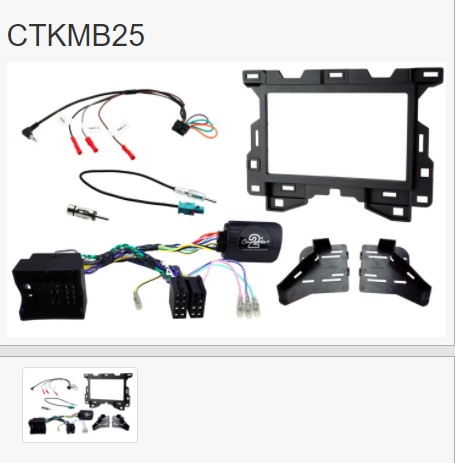 2 Din Mercedes Sprinter installationskit 2018- til navi eller Carplay - Image 2