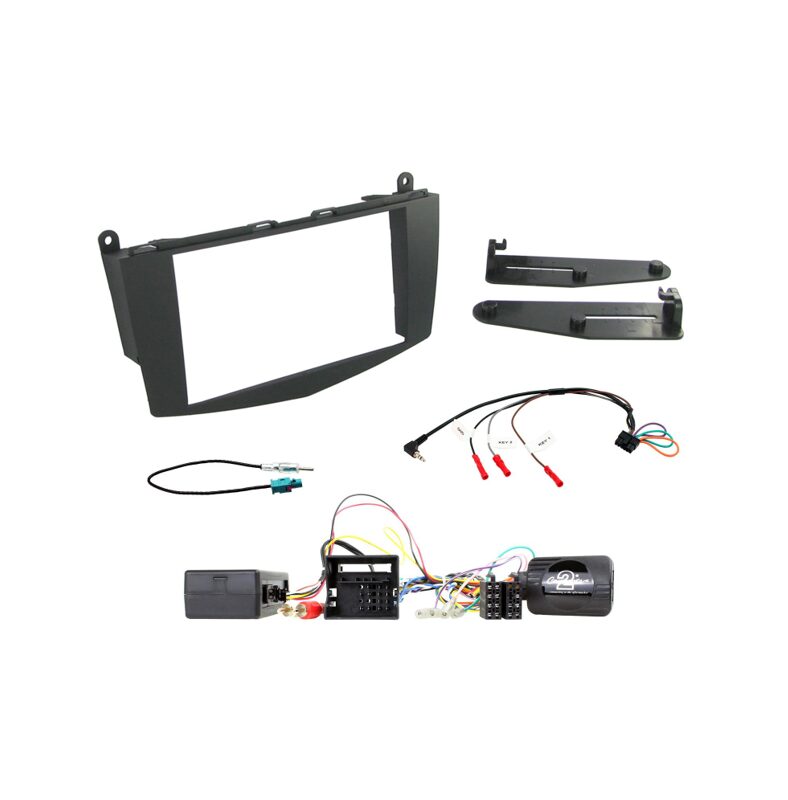 Mercedes C-Class W204 2007-11 2-din monterings kit