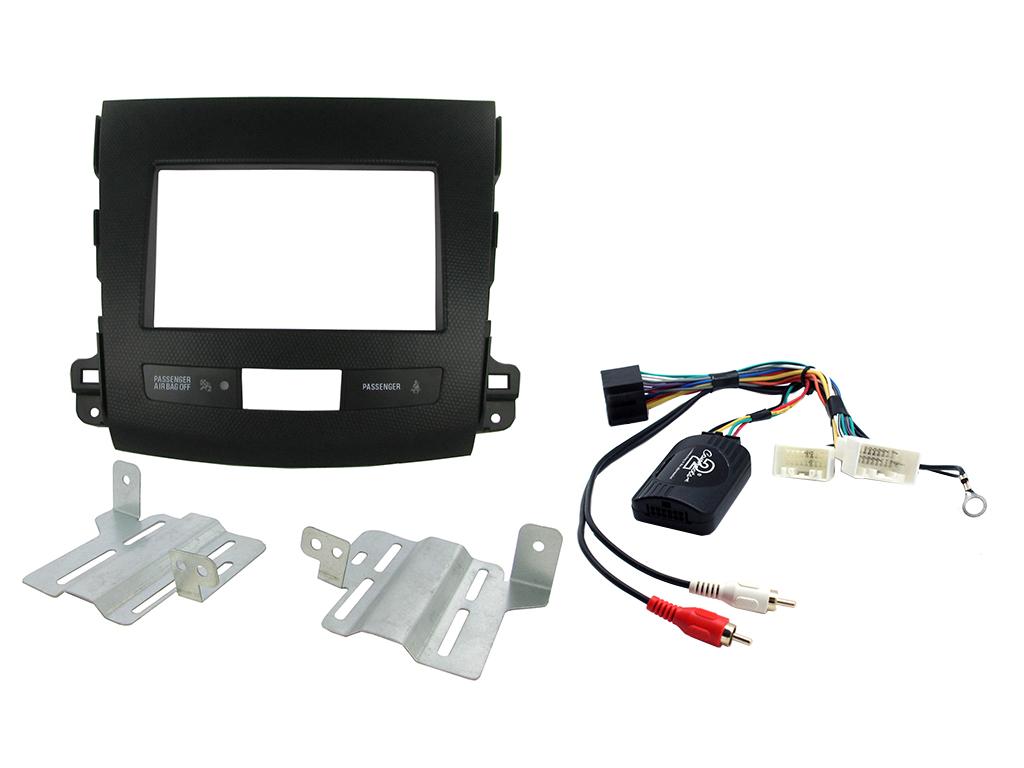 2 Din Mitsubishi Outlander 2010-13 Monterings kit