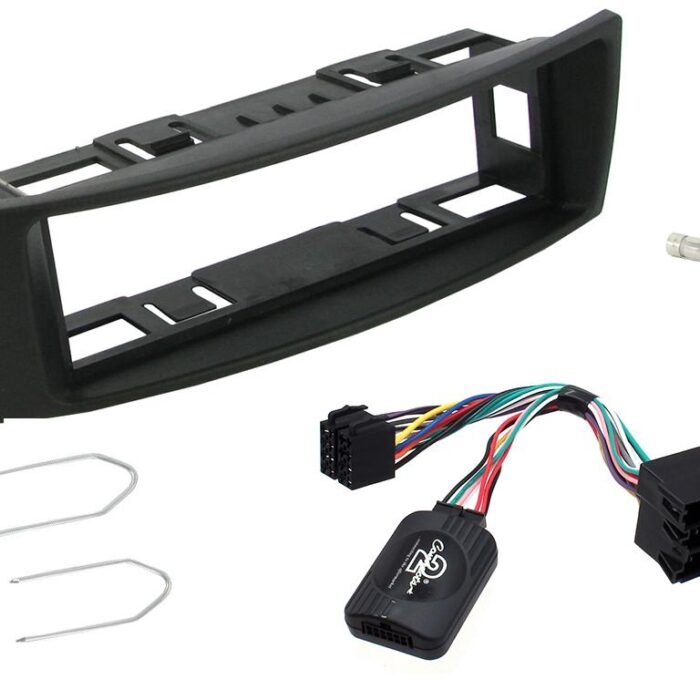 1 Din Renault Megane 1 Din Black Monterings kit