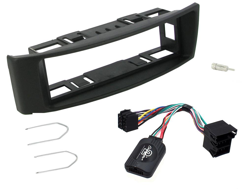 1 Din Renault Megane 1 Din Black Monterings kit