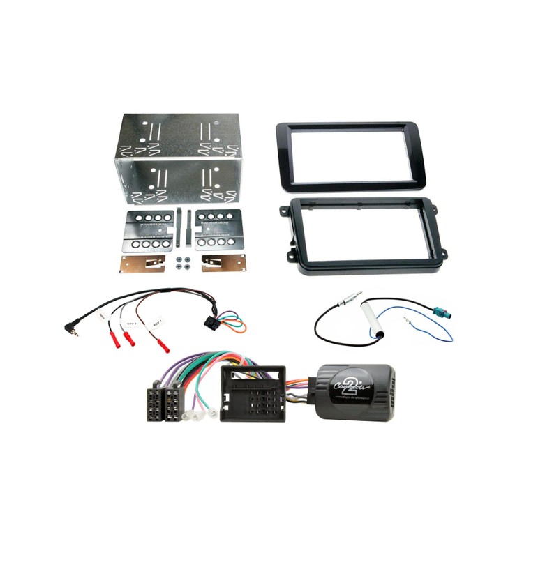 2 Din Skoda Fabia 2007> Monterings kit