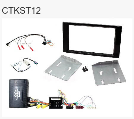 2 Din Seat Ibiza og Seat Leon monterings kit til Carplay