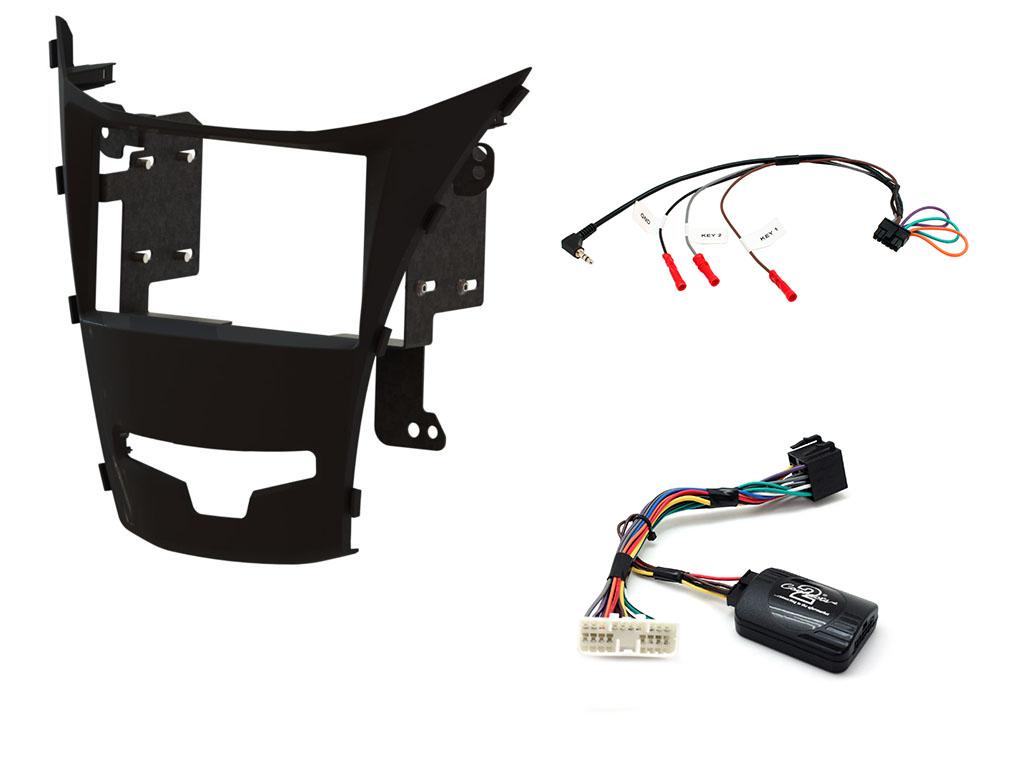 2 Din Ssangyong Korando 2013> Monterings kit