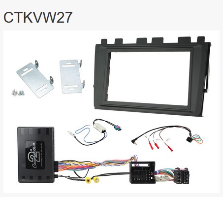 VW Polo 2018- 2Din monteringskit til Carplay og Navi