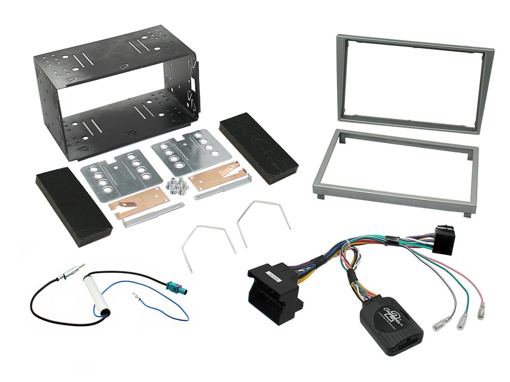 2 Din Opel CAN Silver Monterings kit