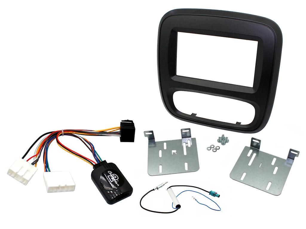 CTKVX37 Radio montage kit Opel Vivaro m/aircon >2015