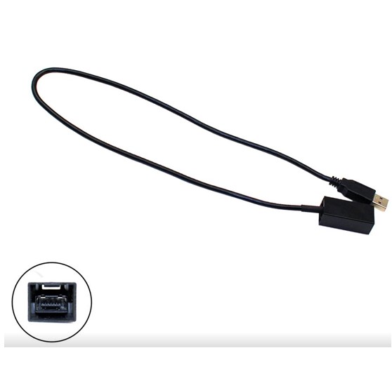 USB/AUX interface til Mitsubishi & Volvo (50CM KABEL)