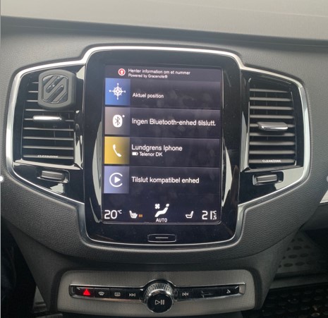 Bakkamera video interface Volvo Sensus connect 9" skærm - Image 3