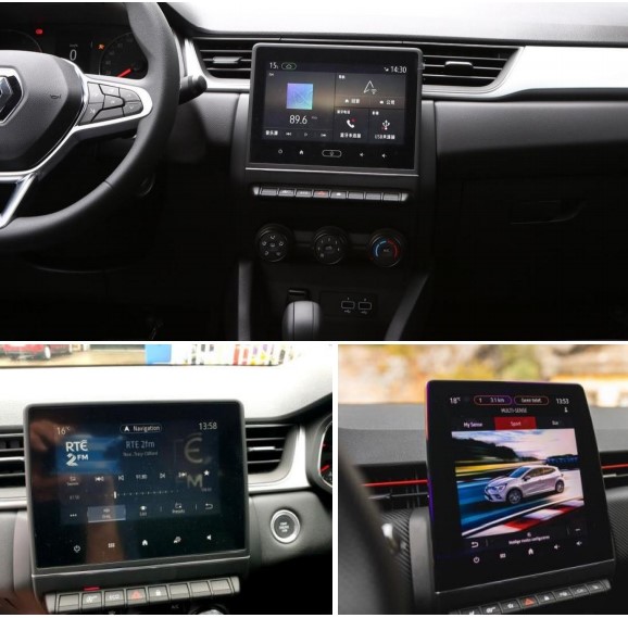 Renault Easylink bakkamera interface