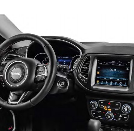 Video Bakkamera interface Jeep Compas 8,4"