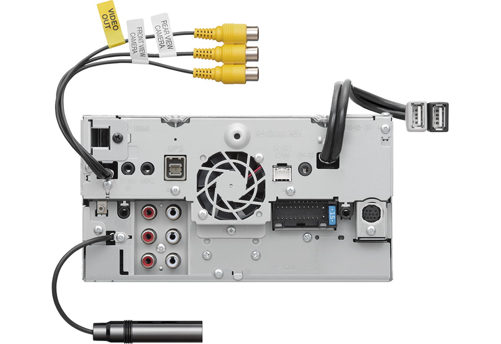 Kenwood DMX8021DABS 7" Trådløs Carplay Wifi Multimedie - Image 4