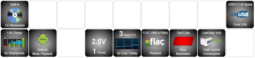 Kenwood KDC-130UR - Radio m. CD & USB - Rødt lys - Image 4