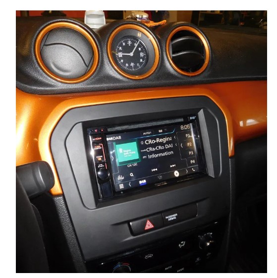 Apple Carplay til Suzuki Grand Vitara + Android Auto