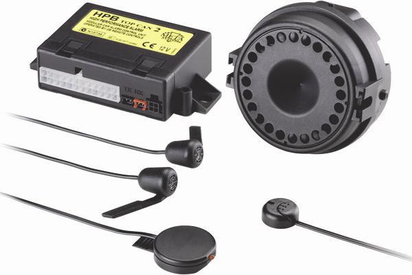 CanBus alarm Digital inkl trådløs sirene