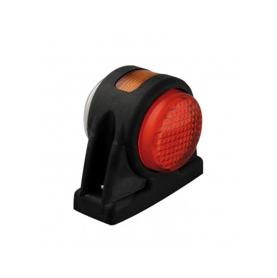 Led Front og bag slingrelygte med gul sidemarkerings lys