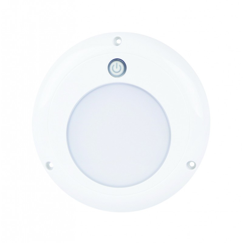 LED lille rund interiør lampe med touch kontakt Ø130mm