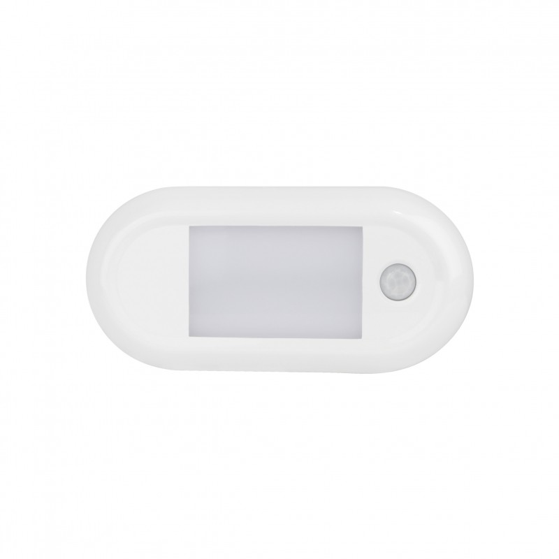 LED oval Interior lampe med pir sensor