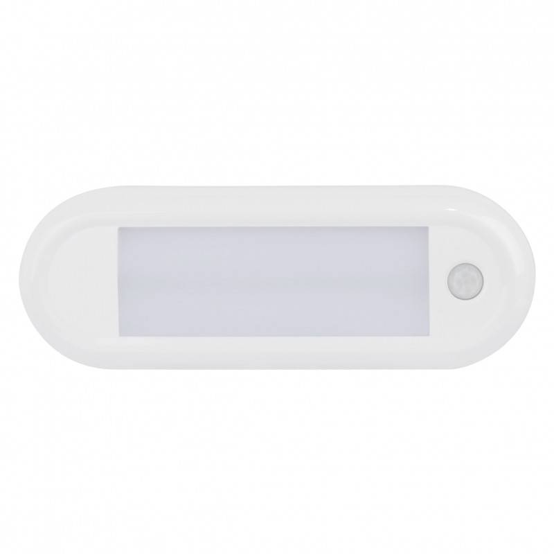 LED oval interiør lampe med PIR sensor