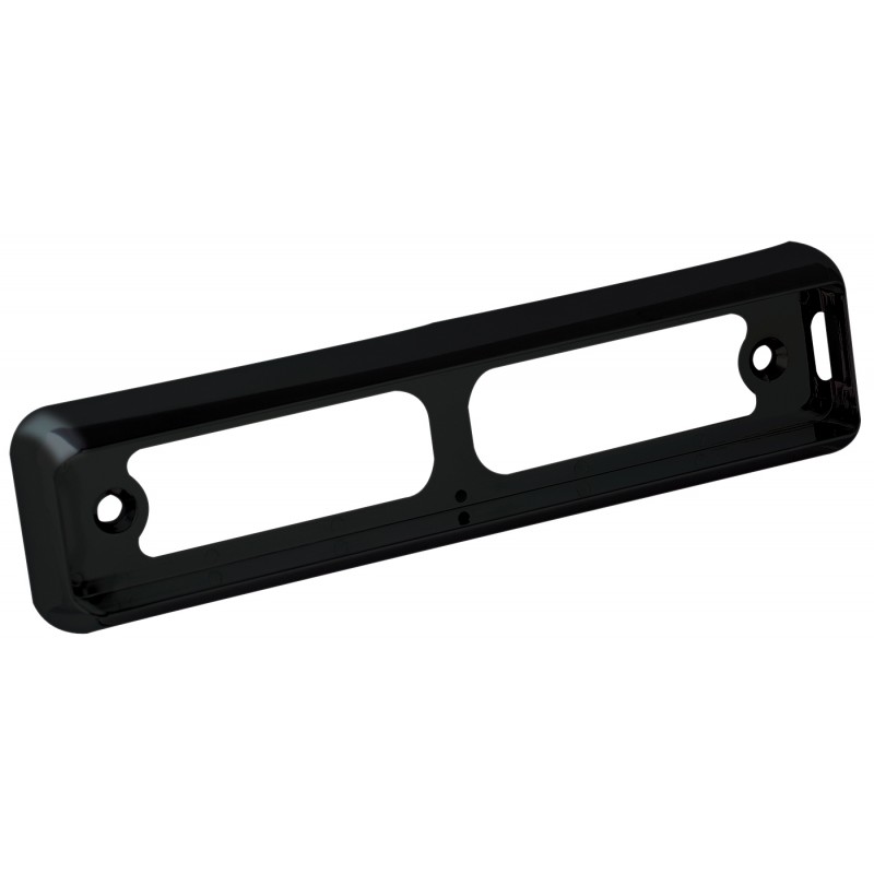 LED slimline udskiftningsramme sort