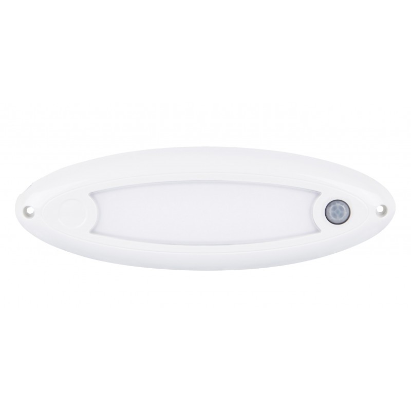 LED oval interiør lampe med pir sensor