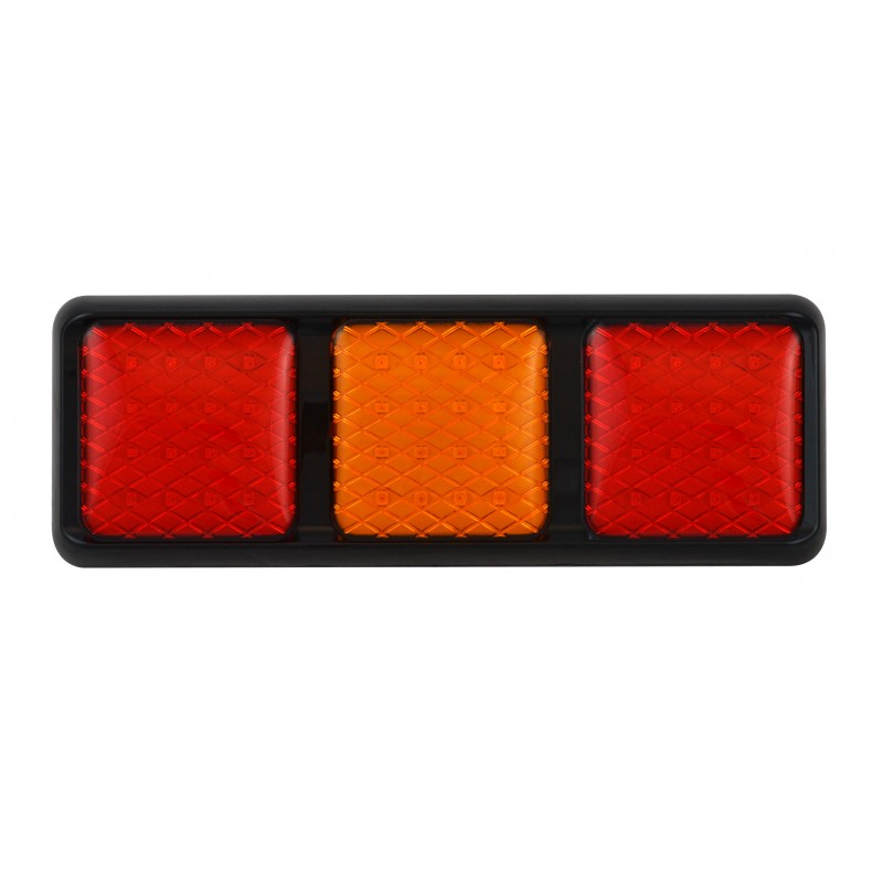 LED 3 delt kombinationsbaglygte