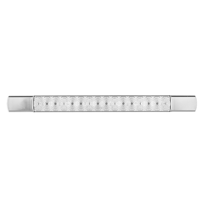 LED strip stop baglygte 12V krom - Image 2