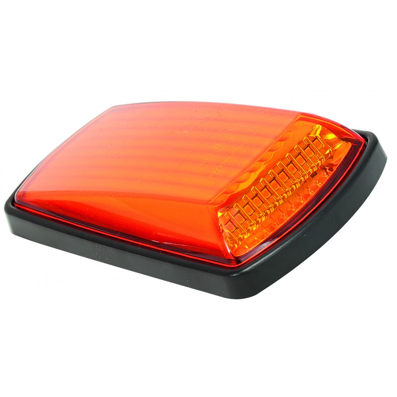 LED side blinklygte sort