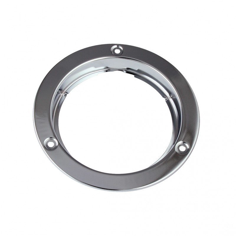 LED rundt monteringsbeslag krom