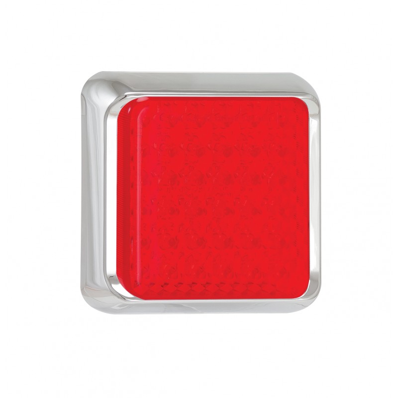 LED100mm kvadratisk kombinationbaglygte