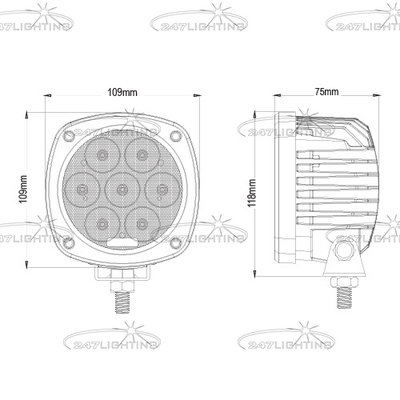 Explore Arbejdslampe 3500 lumen 168 meter - Image 4