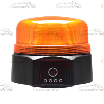 Magnetisk opladelig LED tagblink beacon R65