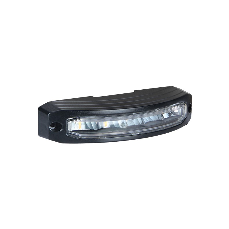 Led flash blitz advarsels lampe vidvinklet R65 godkendt