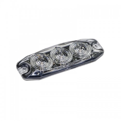 LED blitzlampe R65 super flad R65 orange lys
