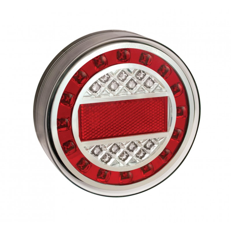 Maxi LED rund kombinationsbaglygte