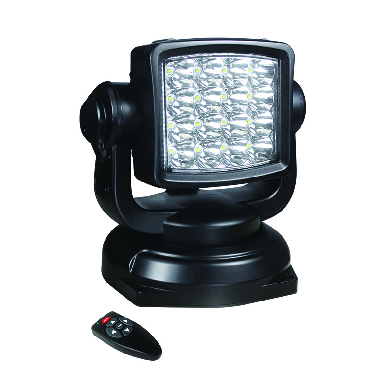 LED High power arbejdslampe med fjernbetjeng, spot