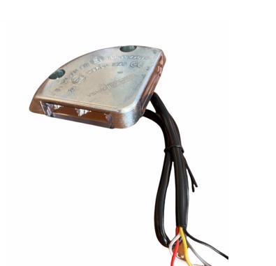 Lift lys med kombineret blitzlys til lad biler