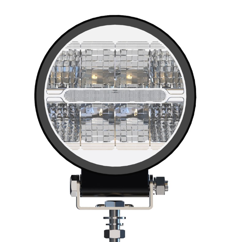 Arbejdslampe med kombinationslys og positionslys