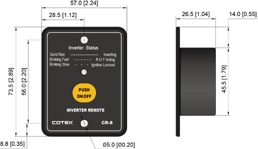 Cotek fjernbetjening CR-8 - Image 2