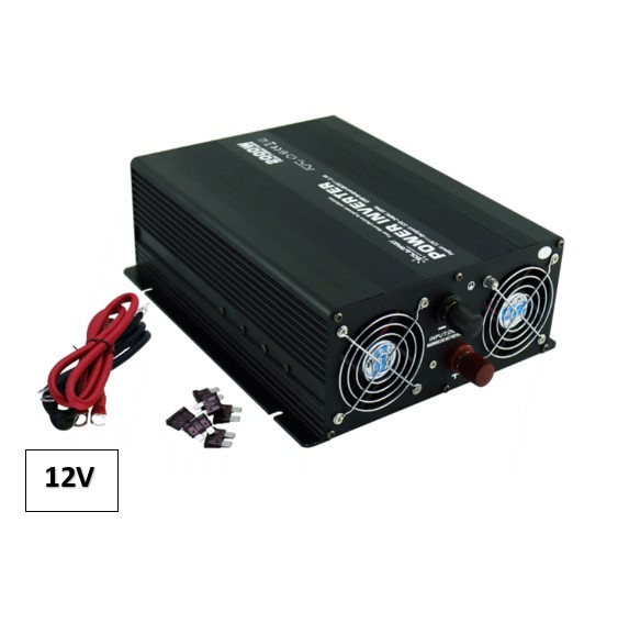 Carvision 2000 watt modificeret sinus inverter 12 volt
