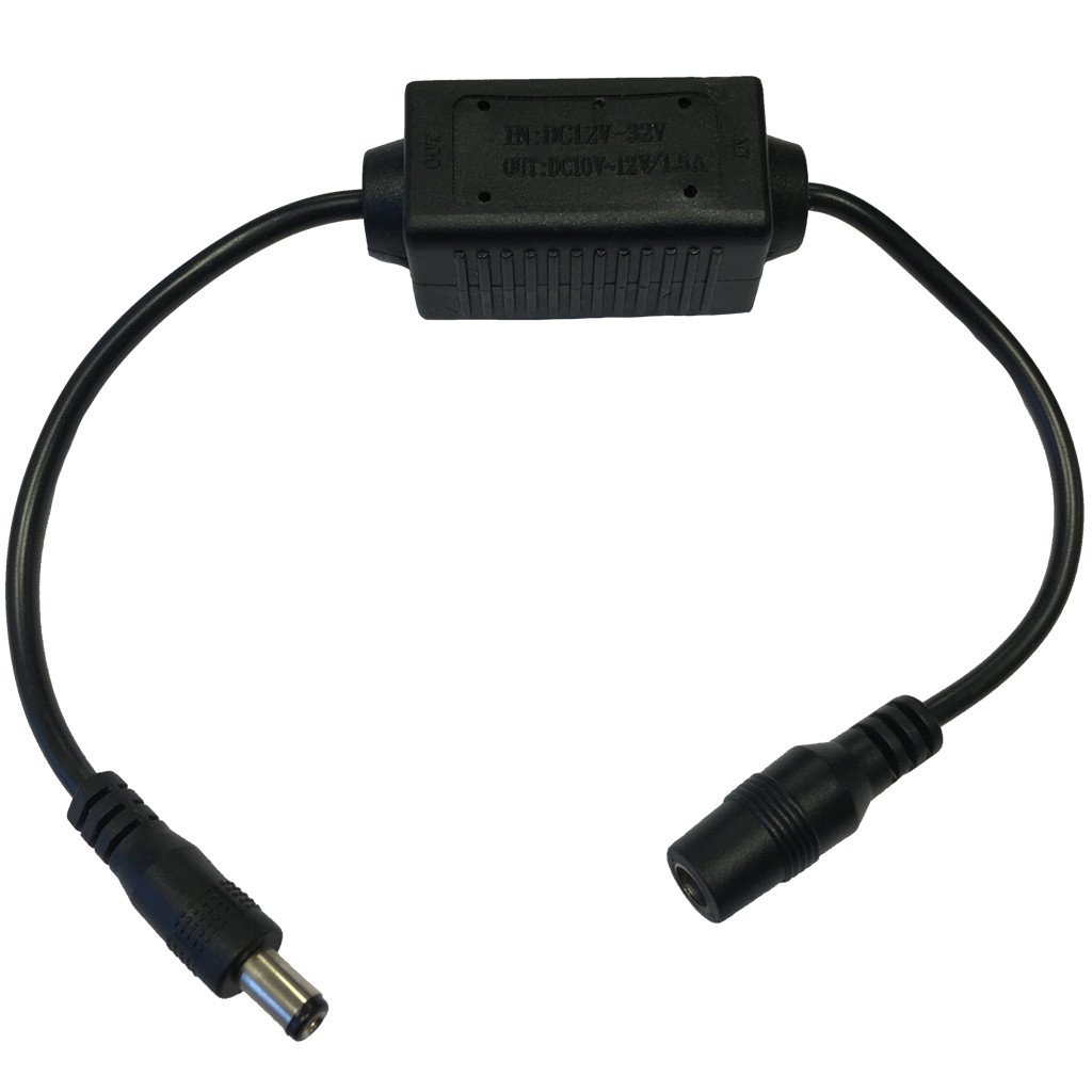 Spændingsregulator 32-12V Han/Hun