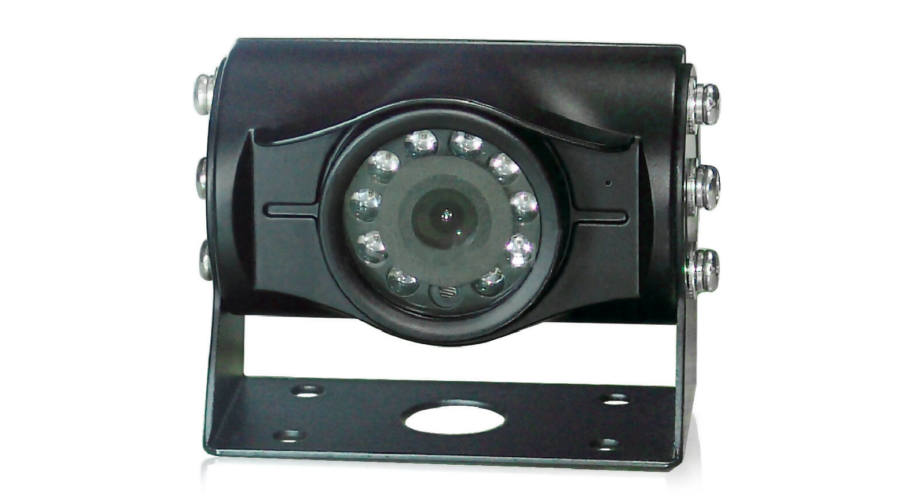 Kamera 120°, CCD, NTSC, IR natbelysning, Audio