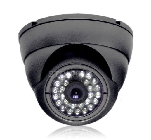 Dome kamera 130° med IR natsyn 9 meter