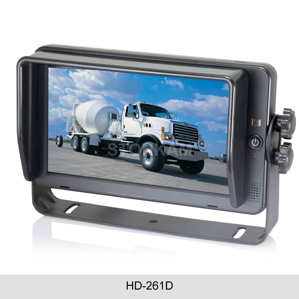 Monitor 7" HD touchscren 3 indgange med zoom