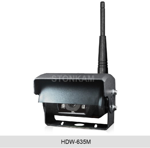 Bakkamera HD trådløst med motorstyret visir, 120°, CMOS, IR natbelysning, Varme, Audio - Image 2