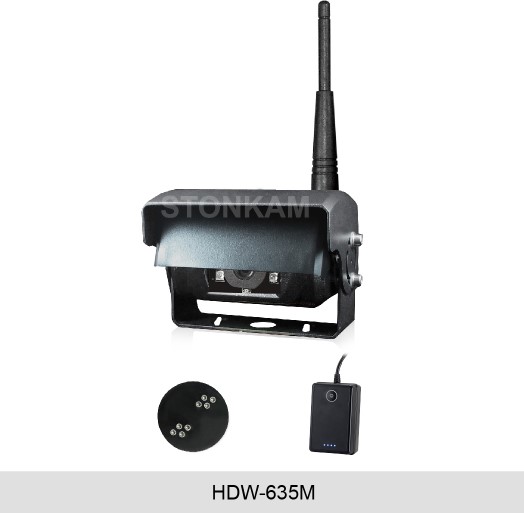 Bakkamera HD trådløst med motorstyret visir, 120°, CMOS, IR natbelysning, Varme, Audio - Image 4