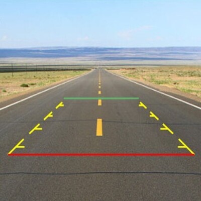 Kamera monitor 5,6" med 3 kamera indgange - Image 3