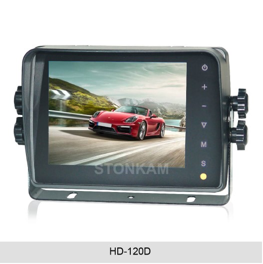 Kamera monitor 5,6" med 3 kamera indgange