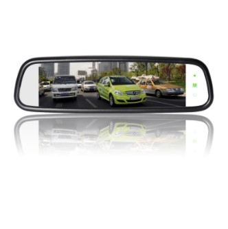 AHD spejl monitor 7,4" AHD med 2 bakkamera input