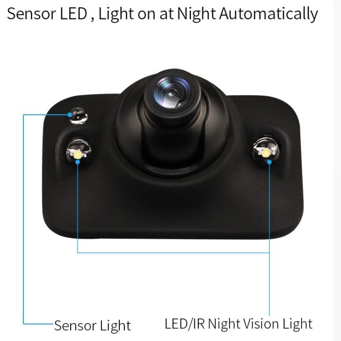 Bakkamera mini 120°, CMOS, NTSC